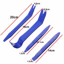 4Pcs Car Removal Tools Auto Door Clip Panel Radio Trim Dash Audio Installer Pry