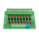 8 Channel 12V To 3.3V Optocoupler Isolation Module PLC Signal Level Voltage Conversion Board