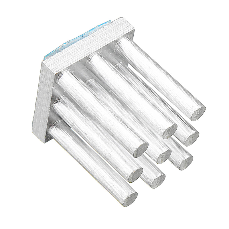 3pcs 10*10*12.5mm Radiator Cooling Block Square Heatsink for TMC2100/TMC2208/TMC2130 3D Printer Part