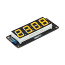 10Pcs RobotDyn Yellow LED Display Module 4-digit 7-segment Tube For  DIY