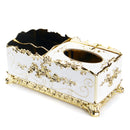 Retro Tissue Box Acrylic Paper Napkin Box Case Cover Phone Holders Organizer