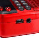 Portable FM 70-108MHZ Radio Digital Display Power off Memory TF Card Speaker MP3 Player