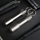 KESHUN XM-L2U2 LED Mini Flashlight Portable Titanium Alloy EDC Flashlight AAA Flashlight