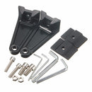 LED Work Light Bar SidE-mounts Brackets Double Row Aluminum Alloy Universal