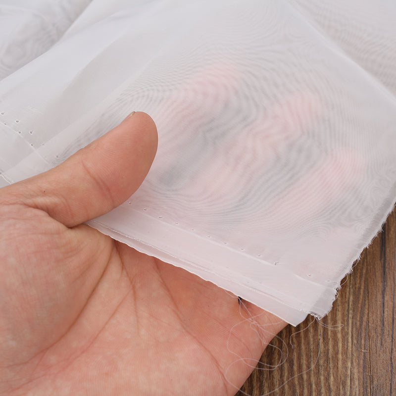 90x127cm Silk Screen Printing Mesh Fabric White 60Mesh 24T 1 Yard