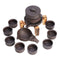 11Pcs Chinese Tea Making Tools Real Zisha Purple Clay Tea Cup Set Oriental China Tea Set Tea Pot Cups