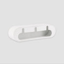 Happy Life White Toothbrush Holder Bathroom Organizer Wall Mounted Stand 3M Adhesive Smart Home Decorations from Xiaomi Youpin