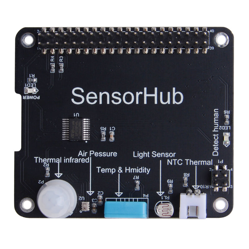 Sensor Hub Development Board For Rapsberry Pi 4 Model B / 3B / 3B+(Plus) / Banana Pi M3