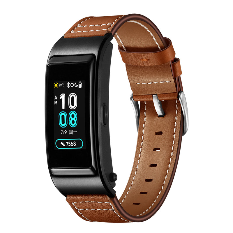 Bakeey Genuine Leather Watch Strap Smart Watch Band for Huawei B5 Smart Watch