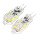 Dimmable G4 2W SMD2835 12LEDs Warm White Pure White Light Bulb DC12V