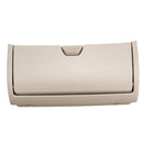 Car Front Sun Glasses Case Box Holder Plastic Storage Box Beige for BMW X5 X6 F15 F16 2014-2017
