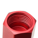 Adapter Converts CO2 Tank to Standard 5/8-18 Male Female & W21.8 Fitting Fitting Red