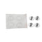 Ultra-thin ABS Exclouse Case Portable Box Support GPIO Ribbon Cable For Raspberry Pi 3 Model B+