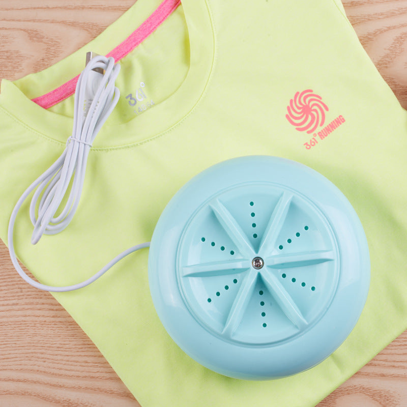 Portable Washing Machine Ultrasonic Automatic Drum Washer Household Small Wash Machine