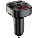 Bakeey 2.1A Dual USB Digital Display bluetooth FM Transmitter Fast Charging Car Charger For iPhone XS 11 Pro Huawei P30 Mate 30 Xiaomi Mi9 9Pro