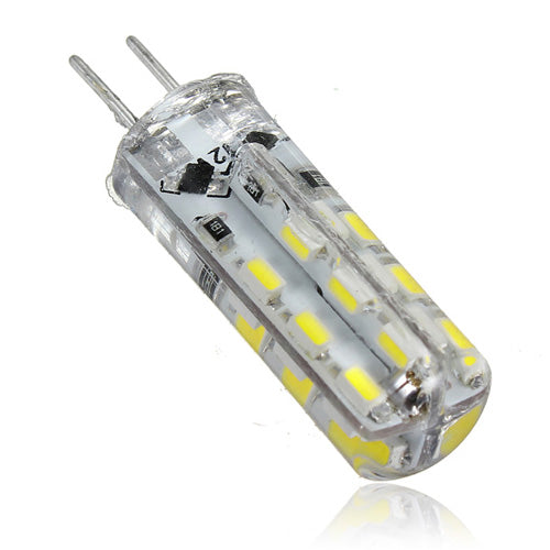 Kingso G4 3014 SMD 1.5W Non-dimmable Pure White LED Light Bulb for Car Boat Chandelier Indoor Use DC12V