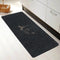 Modern Non-slip Door Floor Rug Mat Embroidered Iron Tower Kitchen Bathroom Carpet Home Decorations