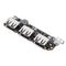 10pcs 5V 2.1A 3 USB Mobile Power Circuit Board  Boost Module For DIY Power Bank Lithium Battery