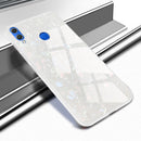 Bakeey Shell Glossy Soft Frame Hard Back Tempered Glass Protective Case for Huawei Honor 8X