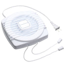 4 Inch 12W Mini Exhaust Fan Entilation Blower Hand Pull for Window Wall Kitchen Bathroom Toilet