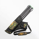 4 Tube Arrow Holder Adjustable Oxford Archery Bow Quiver Tactical Shoulder Bag Crossbody Messenger Bag