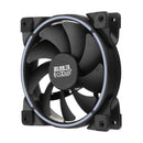 PCCooler 12V DC 12cm Both Side RGB Light Computer Case Cooling Fan D Port 4Pin PC Cooler Heatsink