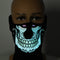 Cool Light Halloween LED Mask Cool Light Up Cosplay Party Flashing Luminous Ghost Skull Hot