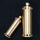 Outdoor Brass Waterproof Pill Case First Aid Camping Expedition EDC Tool