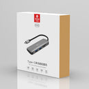BIAZE ZH83 5-in-1 Type-C to HDMI Converter USB 3.0 High Speed TF SD Card Reader Multifunctional Adapter USB Hub