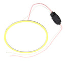 Circle Fog Lights DC 12V 24V 60-120mm COB Angel Eyes LED Light For  Motorcycle Car