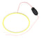 Circle Fog Lights DC 12V 24V 60-120mm COB Angel Eyes LED Light For  Motorcycle Car