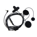 1 Pin Full Face Close Motorcycle Helmet Headset For Motorola Walkie Talkie Radio