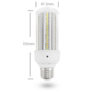E27 8W SMD2835 Dusk To Dawn Light Sensor Control LED Corn Light Bulb for Outoor Garden AC85-265V