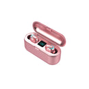 Q32 TWS Wireless bluetooth 5.0 Earphone LED Display Stereo 2000mAh Power Bank Headphone with Mic