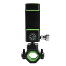 Universal Anti-slip LED Light Compass Bicycle Bike Handlebar Holder for iPhone Xiaomi Mobile Phone