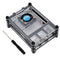 Acrylic Case with Cooling Fan for Raspberry Pi 4 Model B