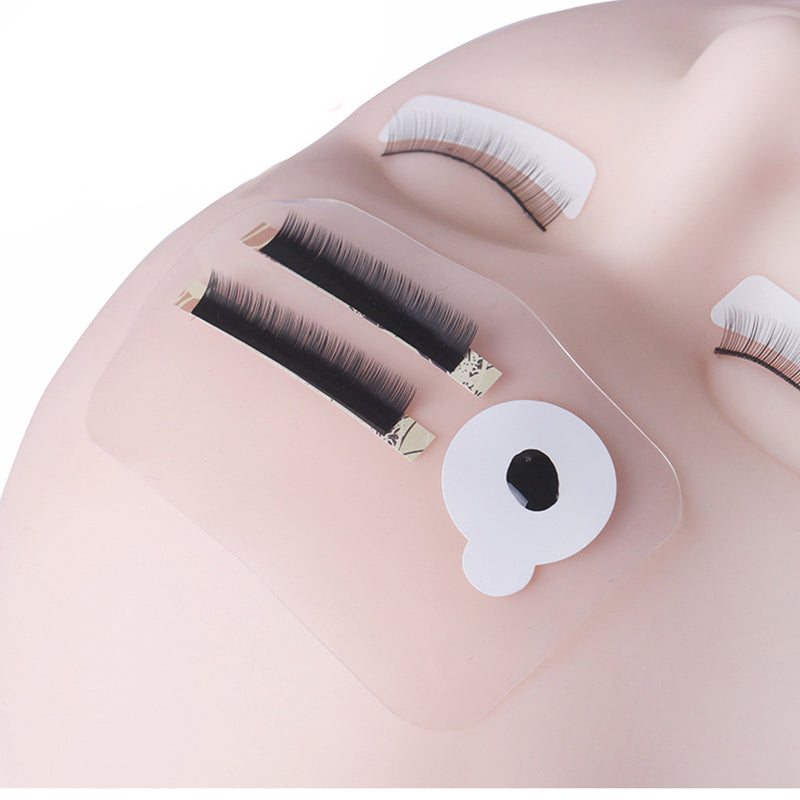 Clear Silicone Pad Tray for Eyelash Extensions Lash Stand Eye lash Tray Holder