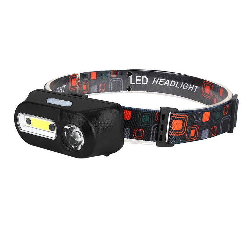 Xmund HL8 700LM XPE+COB LED Smart Sensor HeadLamp USB Interface Waterproof Outdoor Camping Hiking Cycling Fishing Light