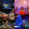 10M 100LED Fairy String Light Outdoor Christmas Wedding Party Lamp Waterproof 220V EU Plug