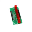 10pcs 8 Way Water Light Marquee 5MM RED LED Light-emitting Diode Single Chip Module Diy Electronic MCU Expansion Module
