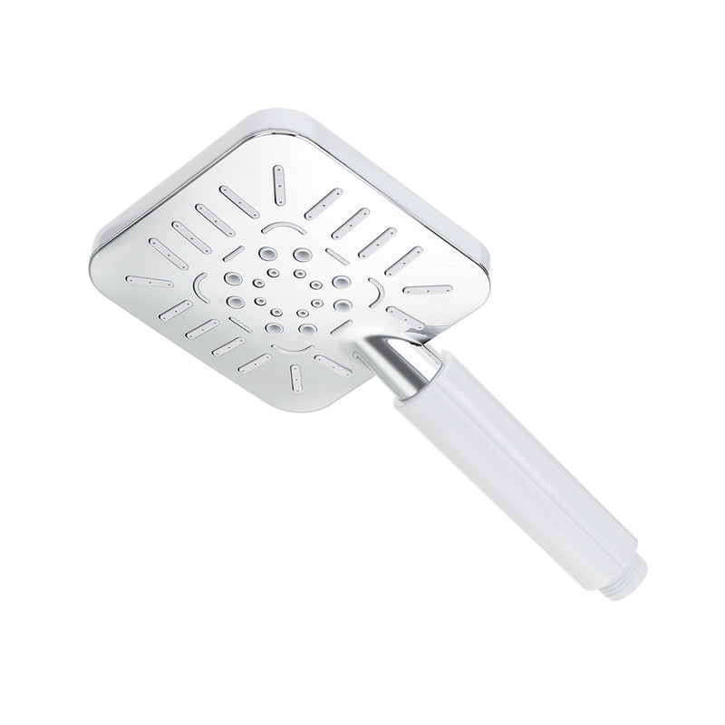 3 Gear Adjustment ABS Shower Head Handheld Bathroom Massage Square Shower Head