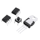 10pcs 555 Trigger Circuit Student Soldering Practice Board Electronic Production DIY Kit