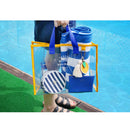 Women Transparent PVC Handbag Shoulder Bag Totes Shopping Bag Clear Beach Bags