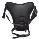 WOSAWE Motorcycle Bag Shoulder Leg Pocket Travel Expansion Racing MB03 Black