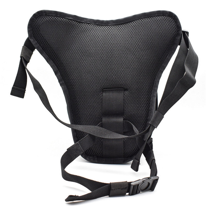 WOSAWE Motorcycle Bag Shoulder Leg Pocket Travel Expansion Racing MB03 Black