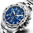 TEVISE T839B Metal Case Multi Function Automatic Mechanical Watch Luminous Display Men Watch