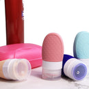 Mrosaa 37ml Silicone Portable Travel Soap Dispenser Empty Bottle Liquid Cosmetics Makeup Shampoo Container Bottles