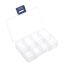 8 Grid Adjustable Electronic Components Project Storage Assortment Box Bead Organizer Jewelry Box Plastic Storage Case