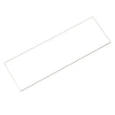 50Pcs Glass Slide Plate Panel Ground Edge Microscope Biology Experiment Glass Sheets
