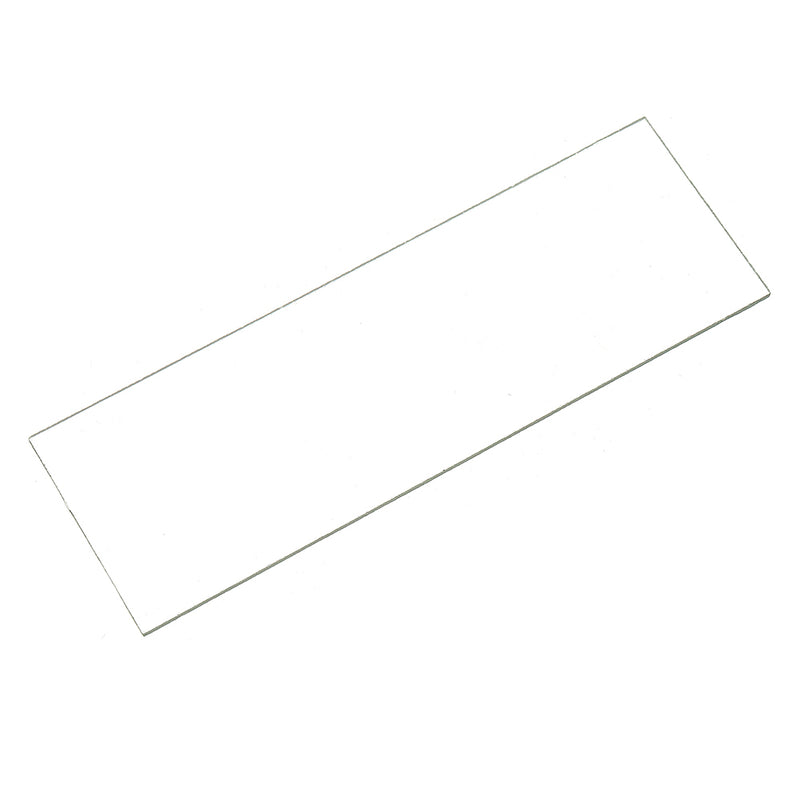 50Pcs Glass Slide Plate Panel Ground Edge Microscope Biology Experiment Glass Sheets
